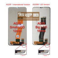    lcd  digitizer assembly for Samsung Galaxy A02S A025 A025F